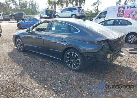 2021 Hyundai Sonata Limited из США, поврежденный, VIN 5NPEH4J29MH079313